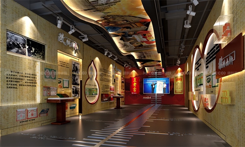 在企業(yè)展館裝修中，如何合理安排展示品的順序和布局？